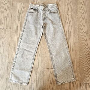 Zara girls straight leg jean Size 10 Brand new